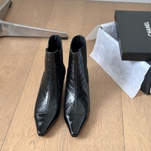 샤넬 여성용 부츠 (굽높이5CM) C43112-2 2024/신상