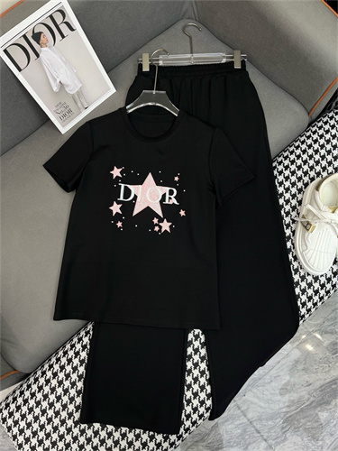 디올 반팔 티셔츠 바지 세트 D33201 2025/신상