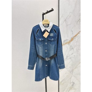 미우미우 데님 워피스 M23908 2025/신상