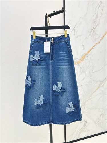 발렌티노 데님 롱 스커트 V23404 2025/신상