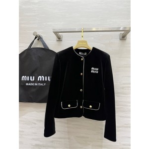 미우미우 벨벳 자켓 M73508 2025/신상