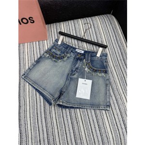 샤넬 데님 반바지 C21907 2025/신상