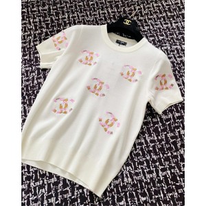 샤넬 반팔 니트 C22202 2025/신상