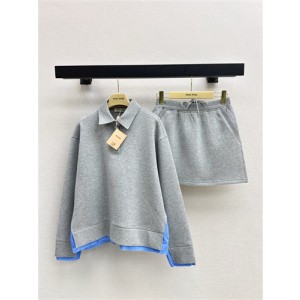 미우미우 트레이닝 스커트 세트 M83908 2025/신상