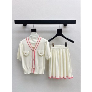 샤넬 니트 스커트 세트 C63506 2025/신상