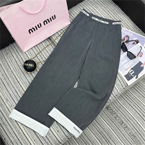 미우미우 캐주얼 바지 M52101 2025/신상