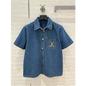 루이비통 데님 반팔 셔츠 L32496 2025/신상
