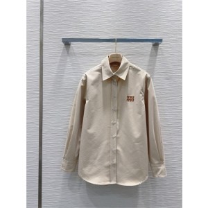 미우미우 긴팔 셔츠 M52903 2025/신상