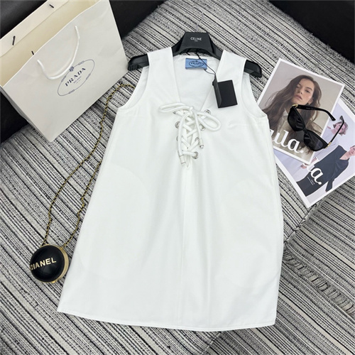 프라다 민소매 원피스 P42853 2025/신상