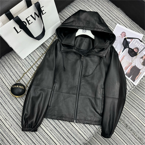 로에베 양가죽 후드 자켓 L51070 2025/신상