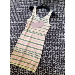 미우미우 민소매 원피스 M62204 2025/신상