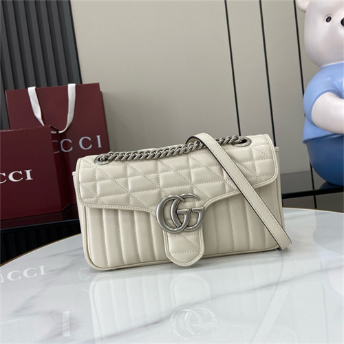 구찌 GG 마몽 마틀라세 숄더백 443497 2025/신상