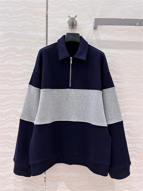 미우미우 긴팔 폴로 티셔츠 M42604 2025/신상