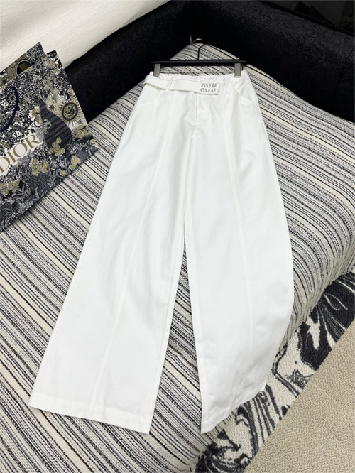 미우미우 캐주얼 바지 M42401 2025/신상