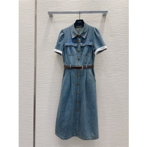 생로랑 데님 원피스 Y63502 2025/신상