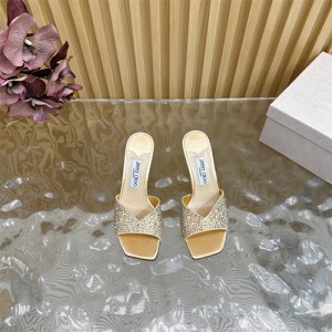 지미추 여성용 슬리퍼 (굽높이7.5CM) J86319-1 2025/신상