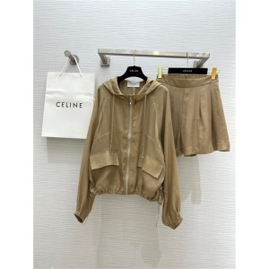 셀린느 후드 자켓 반바지 세트 C44305 2025/신상