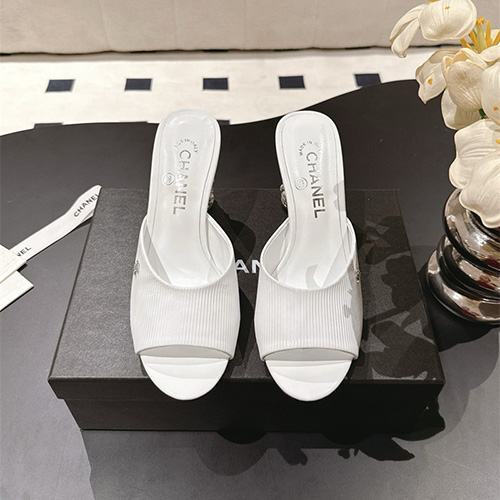 샤넬 여성용 슬리퍼 (굽높이7CM) C63786-2 2025/신상