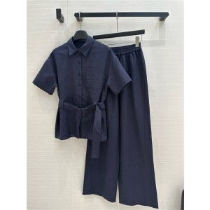 로에베 반팔 셔츠 바지 세트 L54307 2025/신상