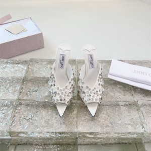 지미추 여성용 슬리퍼 (굽높이10CM) J87329-1 2025/신상