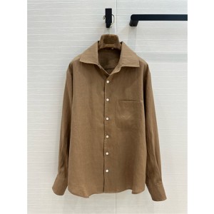 로로피아나 긴팔 셔츠 L73506 2025/신상