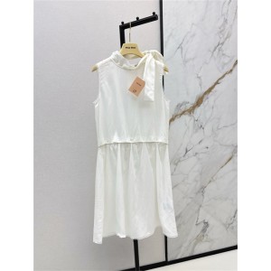 미우미우 양면 민소매 원피스 M23103 2025/신상