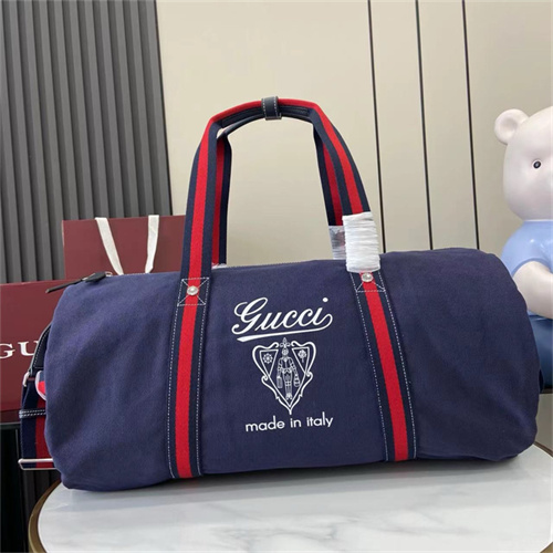 구찌 프린트 캔버스 라지 더플백 816866 2025/신상