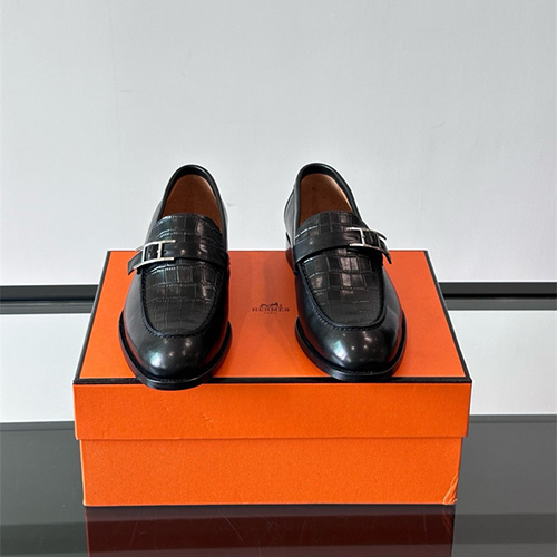 에르메스 남성용 구두 H65340-2 2025/신상