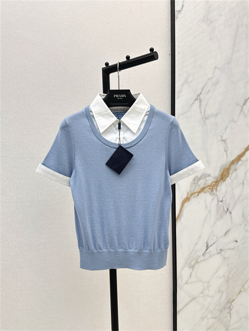 프라다 반팔 니트 P42708 2025/신상