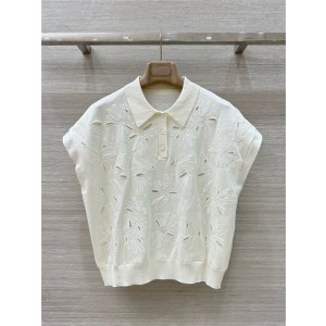 브루넬로 쿠치넬리 민소매 폴로 티셔츠 B43807 2025/신상