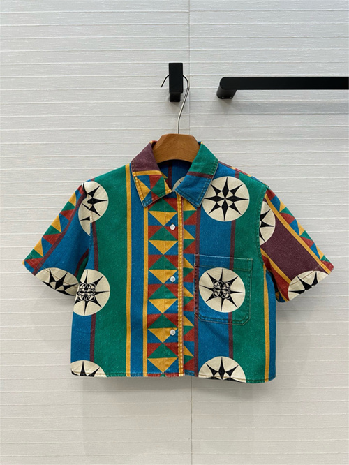 로에베 데님 반팔 셔츠 L22808 2025/신상