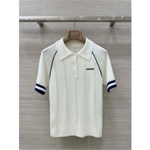미우미우 반팔 폴로 니트 M92551 2025/신상