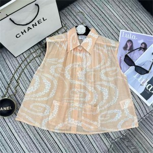 샤넬 민소매 셔츠 C72356 2025/신상