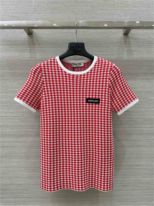 미우미우 반팔 니트 M62493 2025/신상