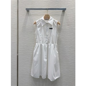 미우미우 민소매 원피스 M52992 2025/신상