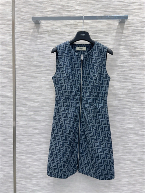 펜디 데님 민소매 원피스 F13209 2025/신상