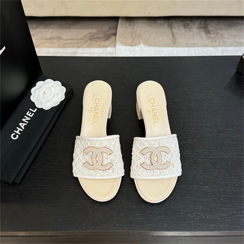 샤넬 여성용 슬리퍼 (굽높이6CM) C63786-2 2025/신상