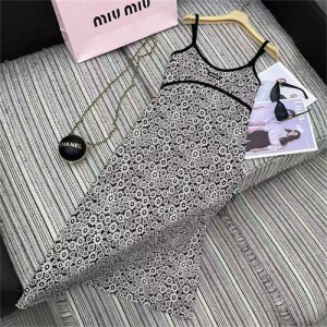 미우미우 민소매 원피스 M12703 2025/신상