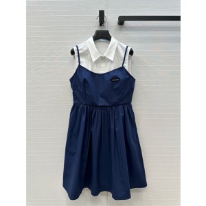 미우미우 민소매 원피스 M82990 2025/신상