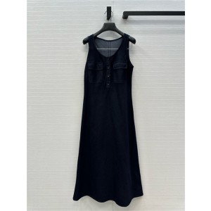 디올 데님 민소매 원피스 D93209 2025/신상