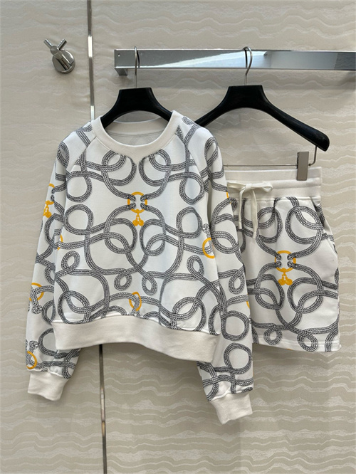 에르메스 긴팔 니트 스커트 세트 H23992 2025/신상