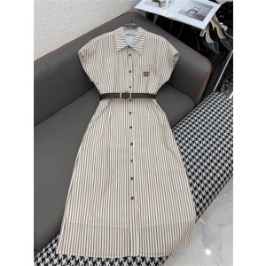 미우미우 민소매 원피스 M43404 2025/신상