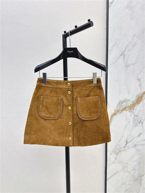 셀린느 사슴융 스커트 C56501 2025/신상