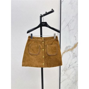 셀린느 사슴융 스커트 C56501 2025/신상