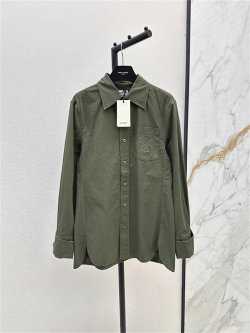 생로랑 긴팔 셔츠 C12992 2025/신상