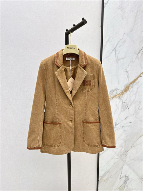 미우미우 데님 양복 자켓 M33755 2025/신상