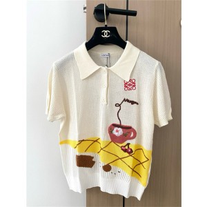 로에베 반팔 폴로 니트 L12208 2025/신상