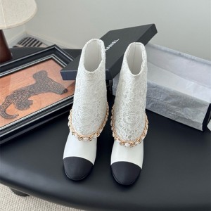 샤넬 여성용 부츠 (굽높이7CM) C69392-2 2025/신상