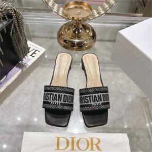 디올 여성용 슬리퍼 (굽높이4.5CM) D58244-2 2025/신상