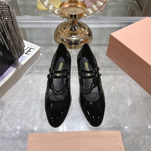 미우미우 여성용 구두 (굽높이3.5CM) M34111-1 2025/신상